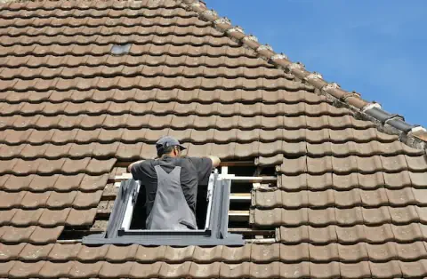 Pose de velux - Montcy-Notre-Dame